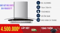 Đánh giá chi tiết máy hút mùi Chefs EH R502E7T