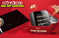 Chào hè 2021: Khuyến mãi đặc biệt mua bếp Munchen tặng tủ rượu vang cao cấp